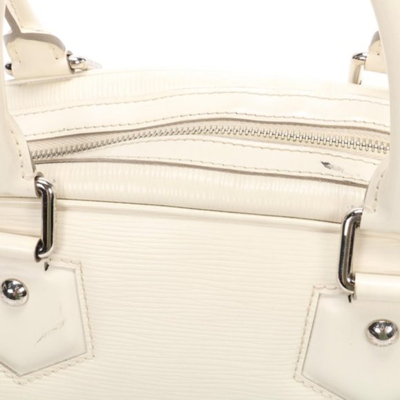Louis Vuitton Epi Bowling Montaigne PM Ivoire - Picture 6 of 12